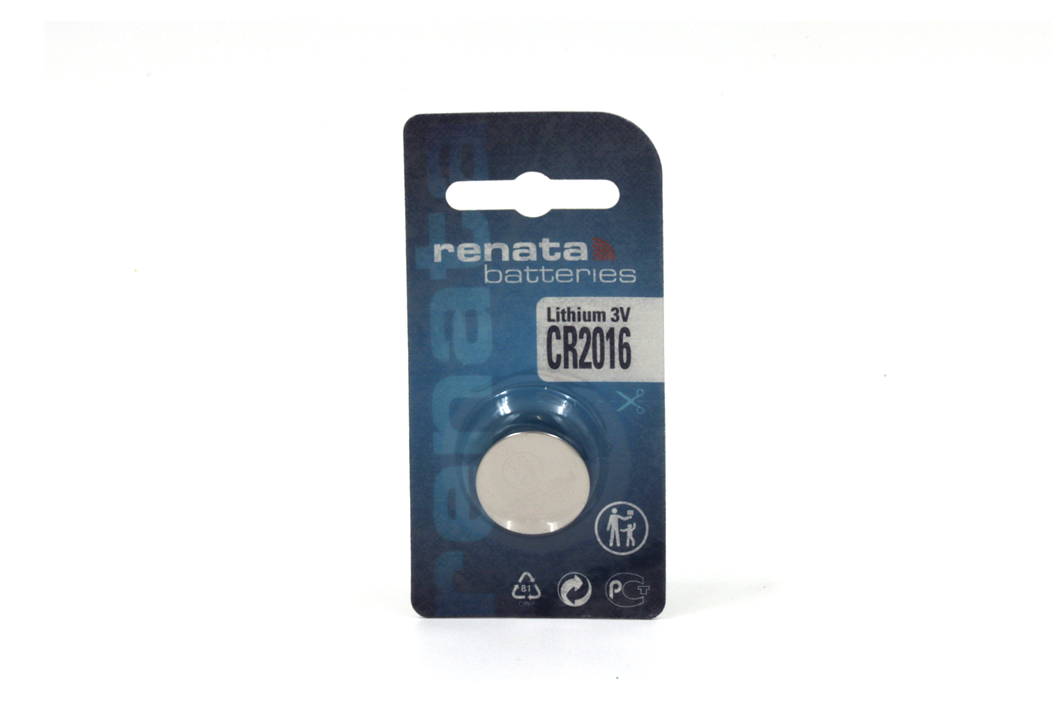 Renata Lithium coin cell CR2016 3V