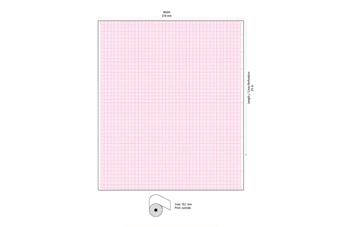 ECG paper roll for Bionet Cardiocare 2000