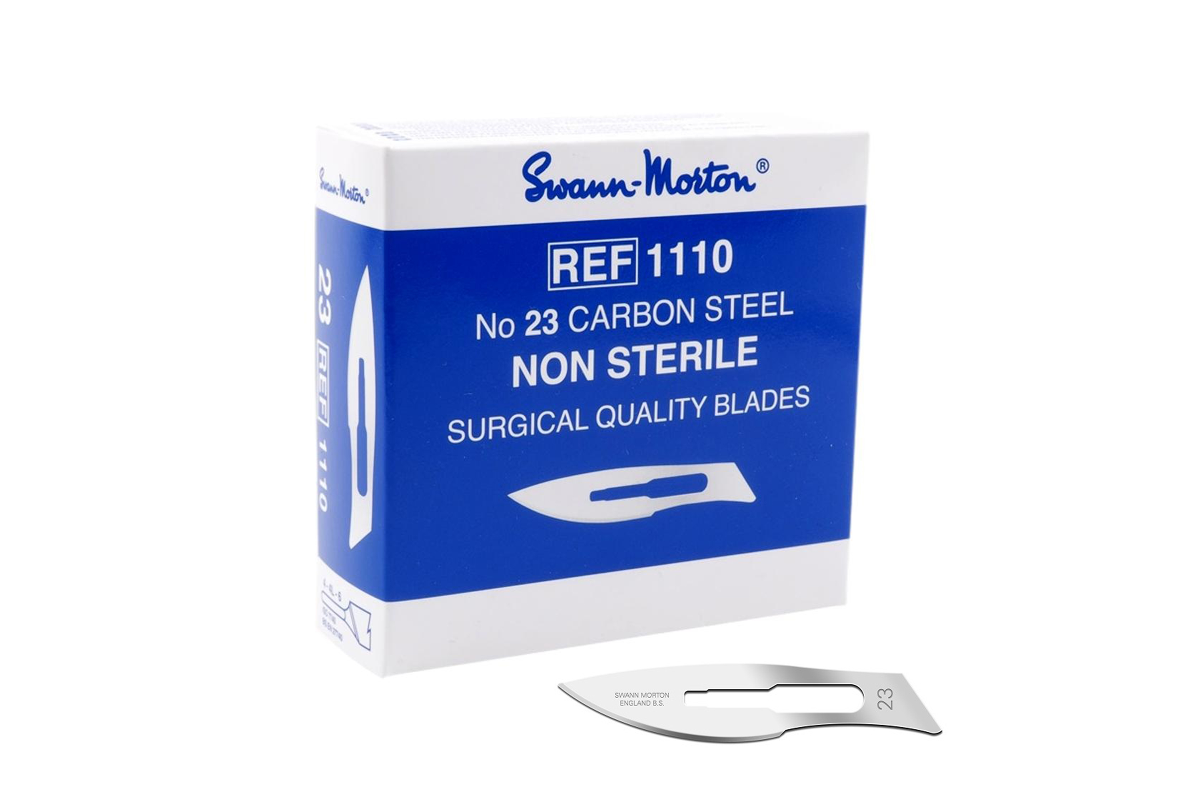 Swann Morton Carbon Non Sterile mesjes nr. 23 (1110)