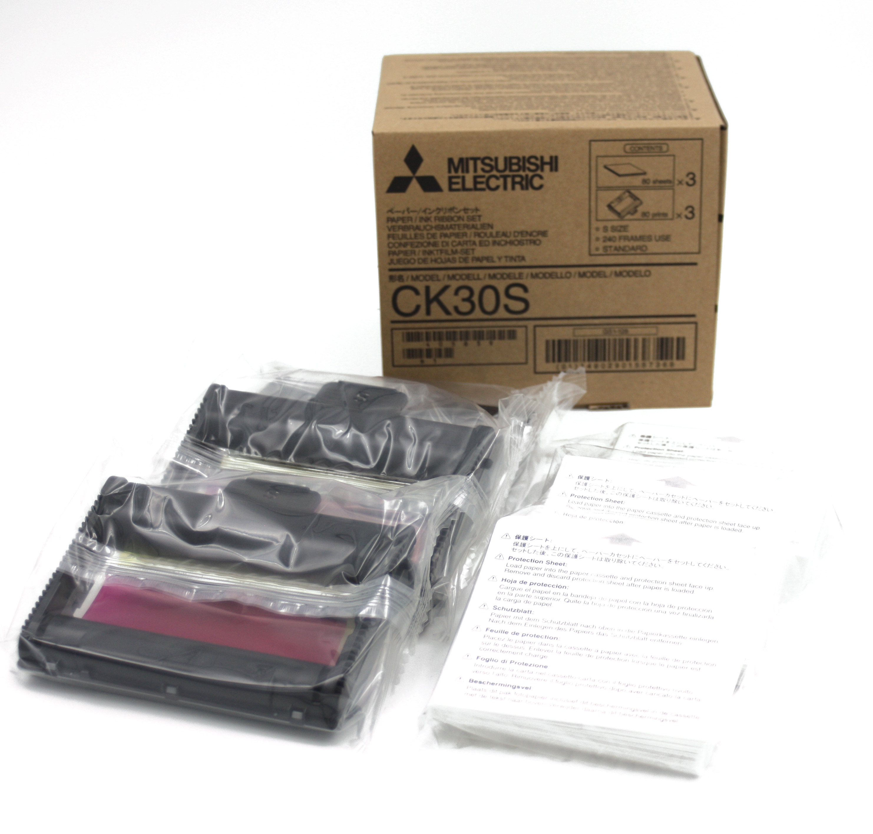 Mitsubishi Videoprinterpapier Paper & Ink CK30S