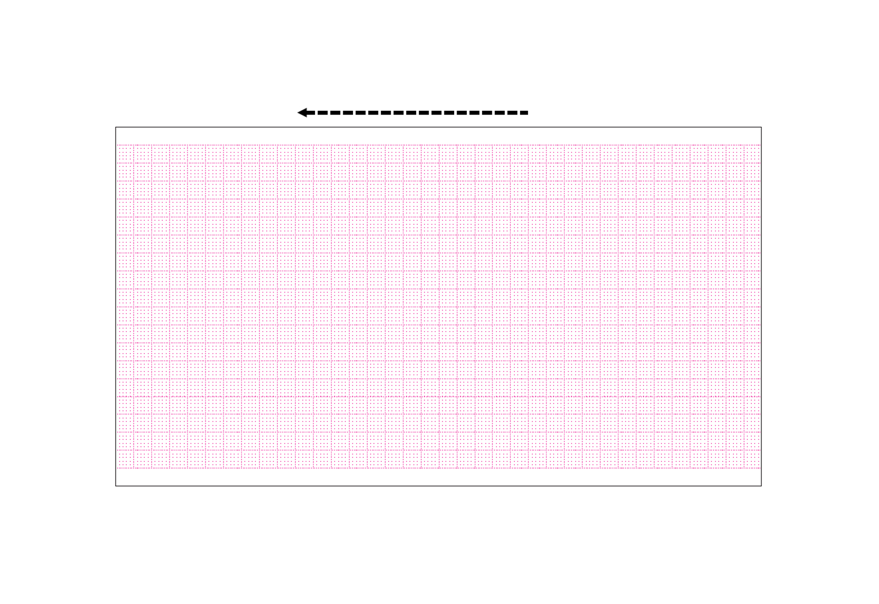 ECG papier rol voor Cardioline 100 serie