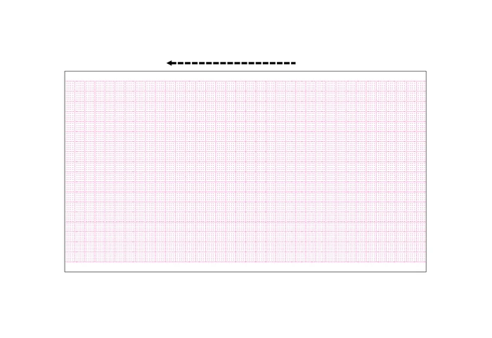 ECG papier rol voor Cardioline 100 serie