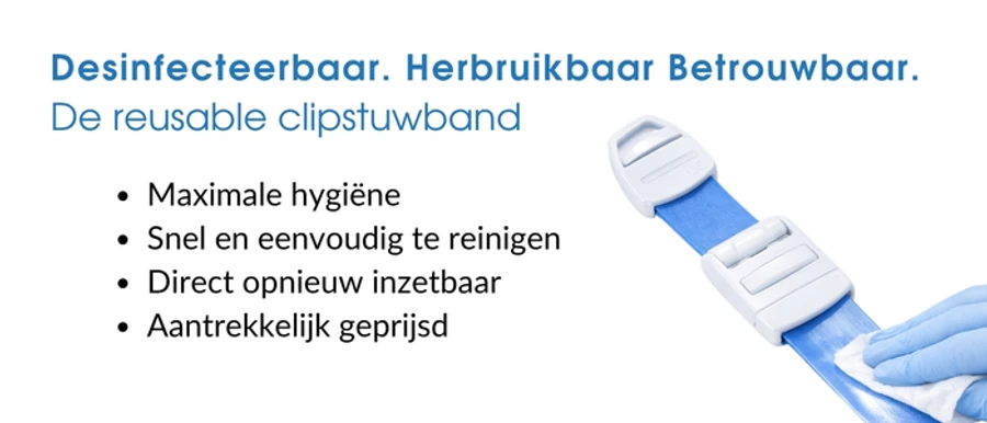 Desinfecteerbaar, Herbruikbaar, Betrouwbaar