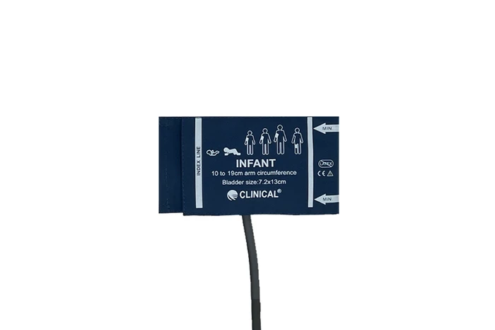 Clinical Reusable Blood Pressure Cuff 10-19 cm, single tube (Infant)