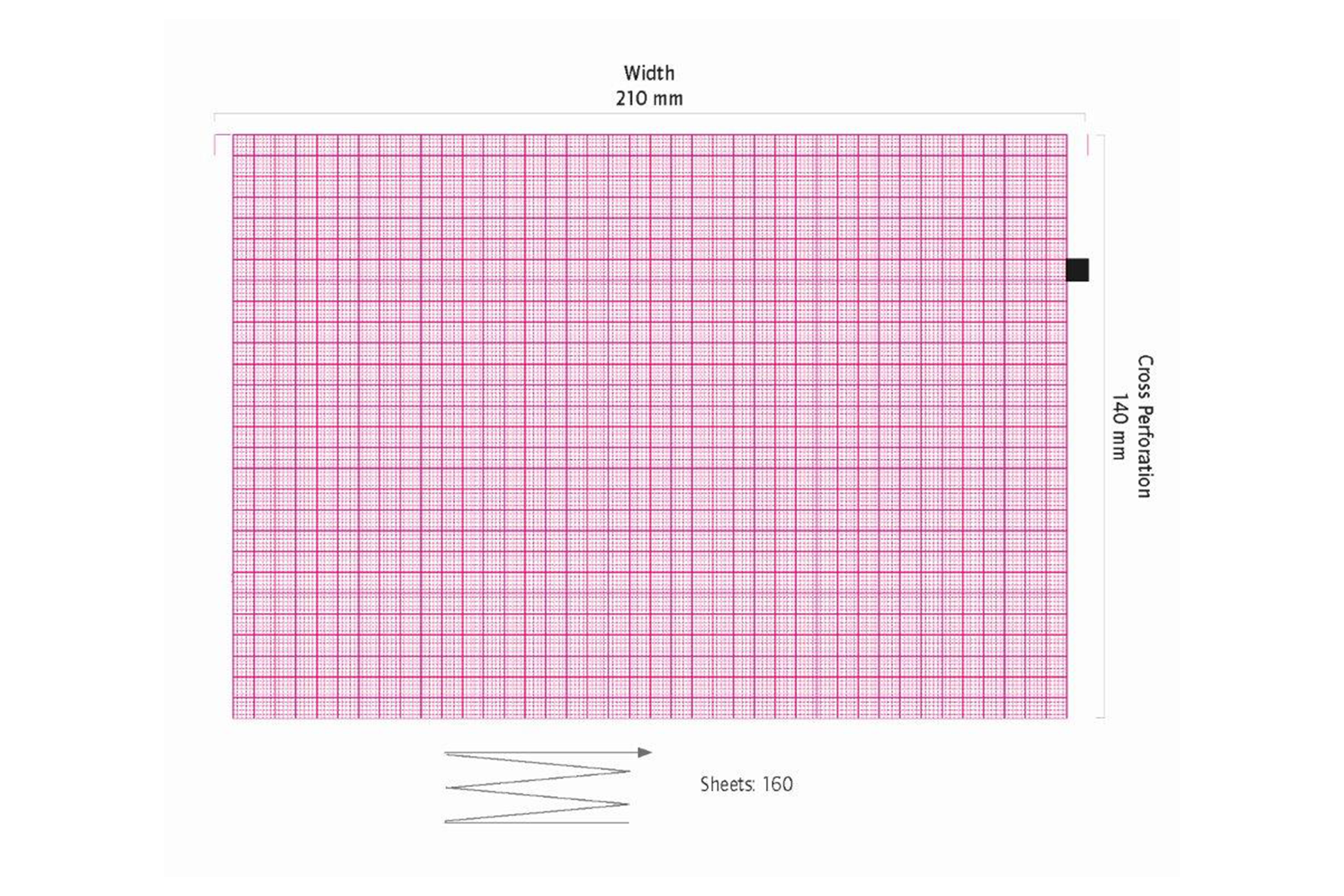 ECG paper for Schiller AT-10/SP-10