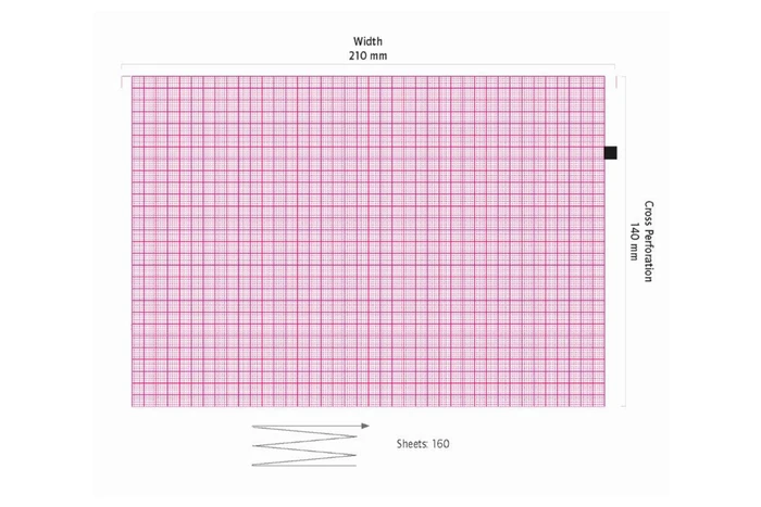 ECG paper for Schiller AT-10/SP-10