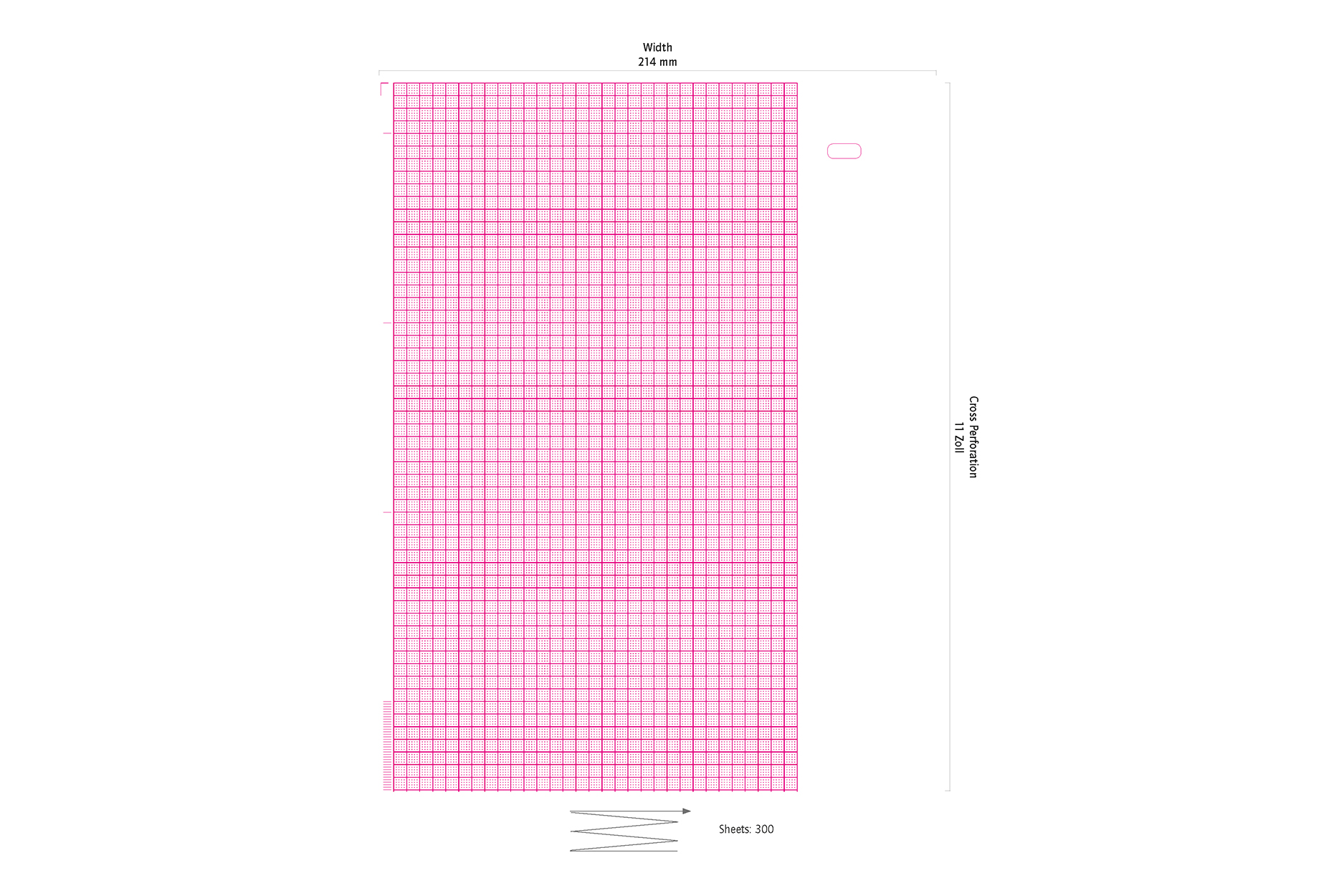ECG paper for GE Marquette Vyaire 9402-024