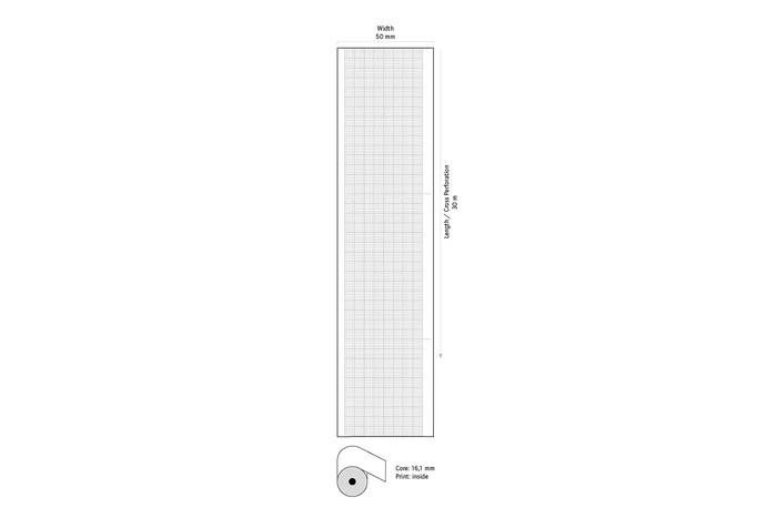 ECG paper roll for HP / Philips 40477A