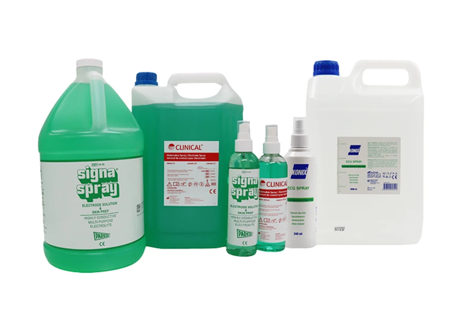 ECG / Electrode spray
