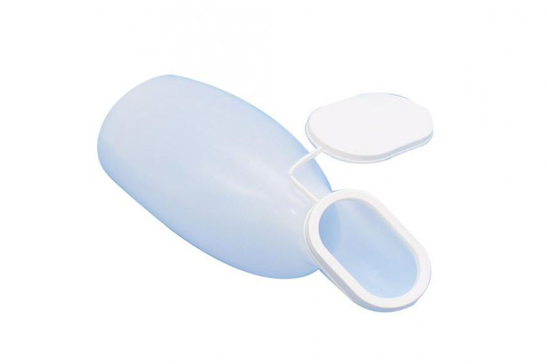 Female urinal bottle 1L with cap