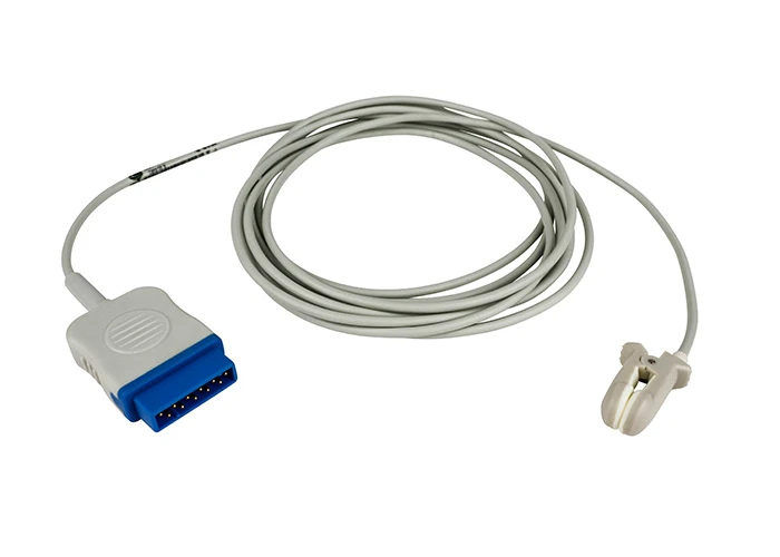 SpO2 ear clip sensor for GE TruSignal TS-E4-GE (Reusable)