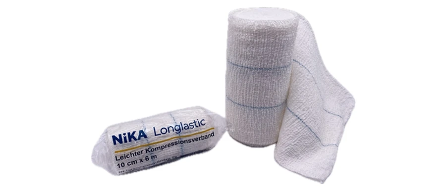 Nieuw in ons assortiment: NIKA Longlastic compressiezwachtels