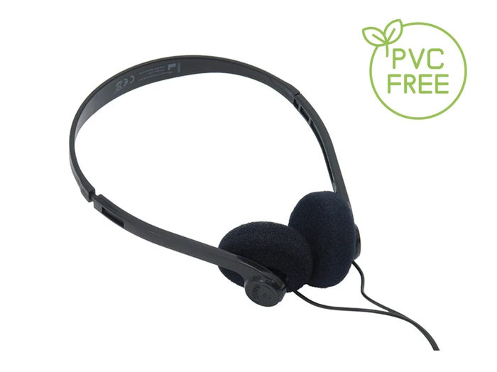 Stereo headphone PVC free - Cable length 2m