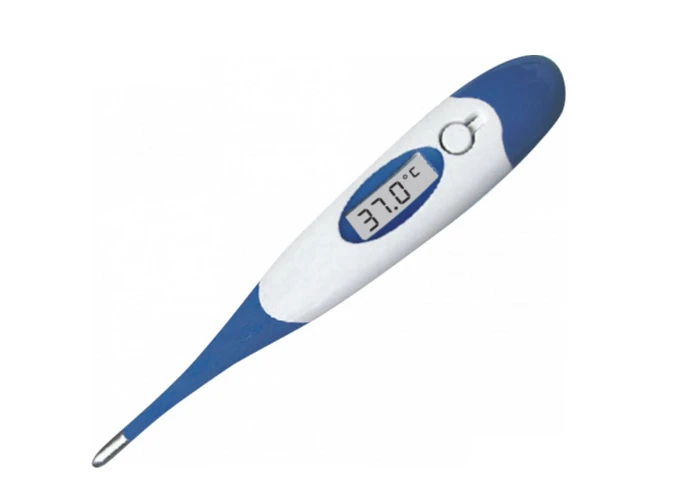 Flexible digital thermometer