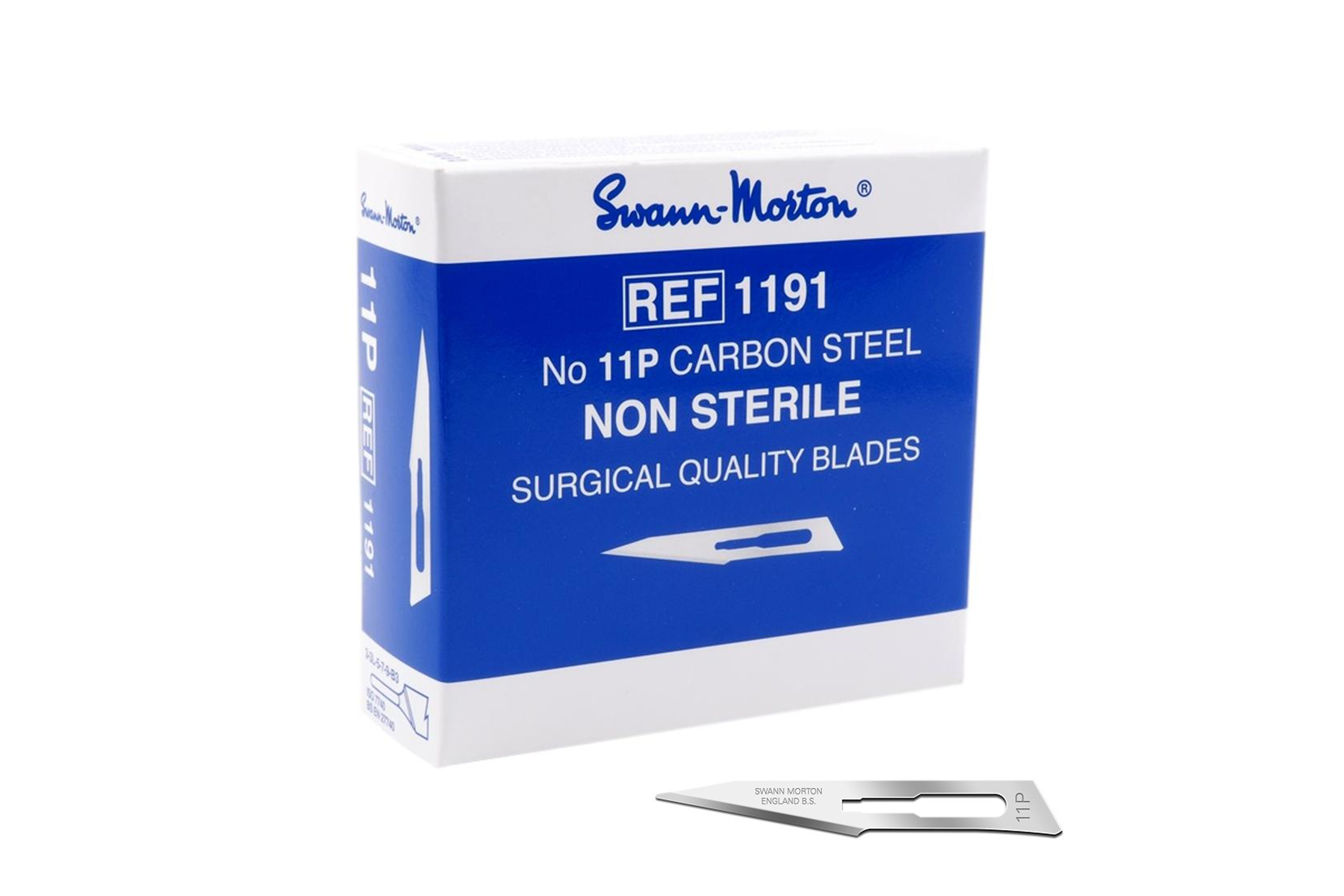 Swann Morton Carbon Non Sterile mesjes nr. 11P (1191)