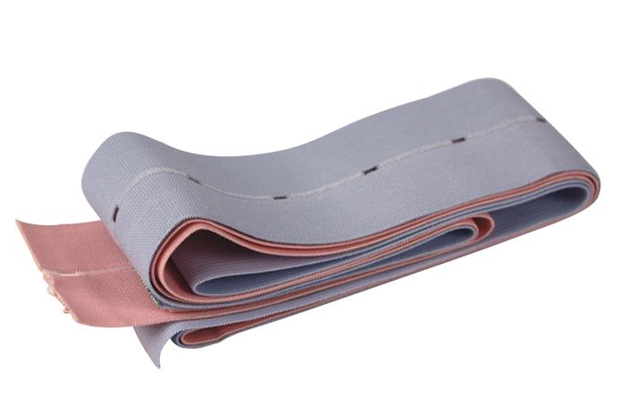 Disposable abdominal transducer belt (pink/blue)