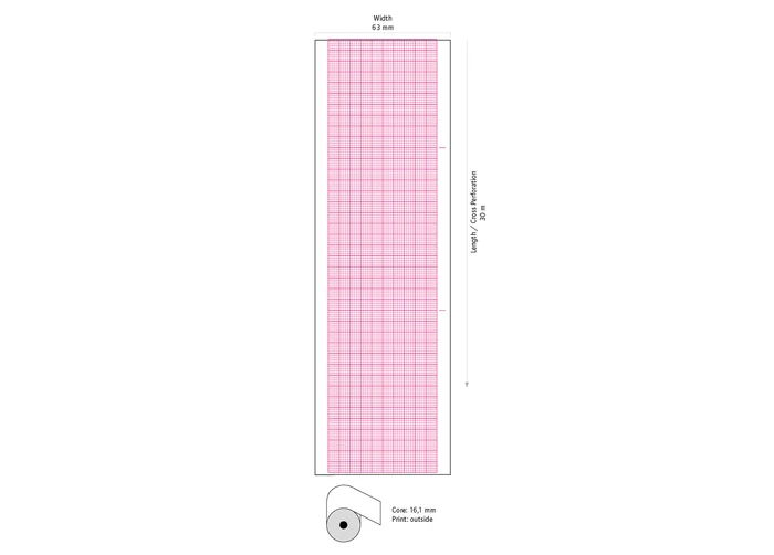 ECG paper roll for Nihon Kohden Cardiofax 9620