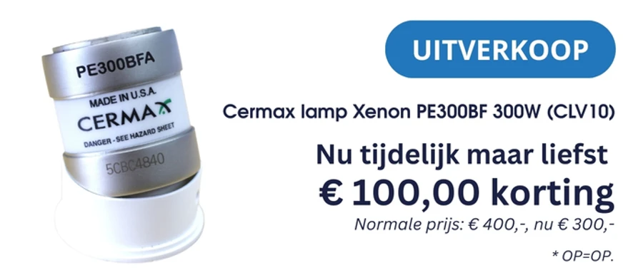 Cermax PE300BF actie