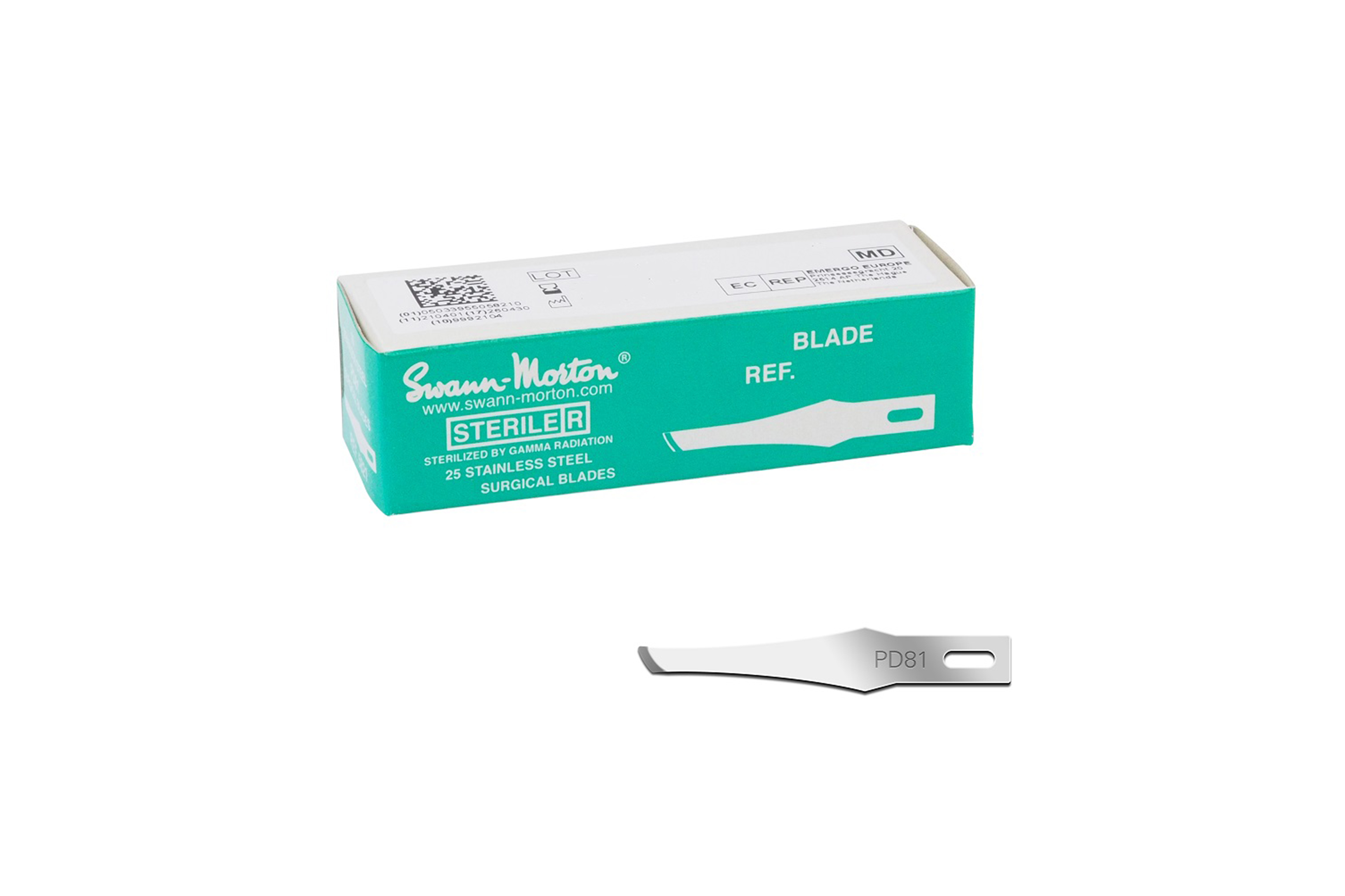 Swann Morton Sterile Podiatry RVS podologie mesjes PD81 (5821)