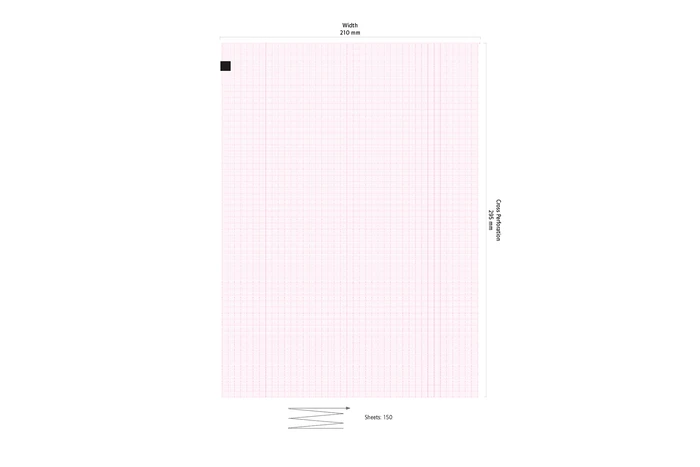 ECG paper for CardioSmart/MAC 1200/1600/2000