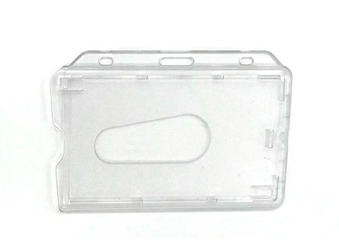 Badge holder transparent