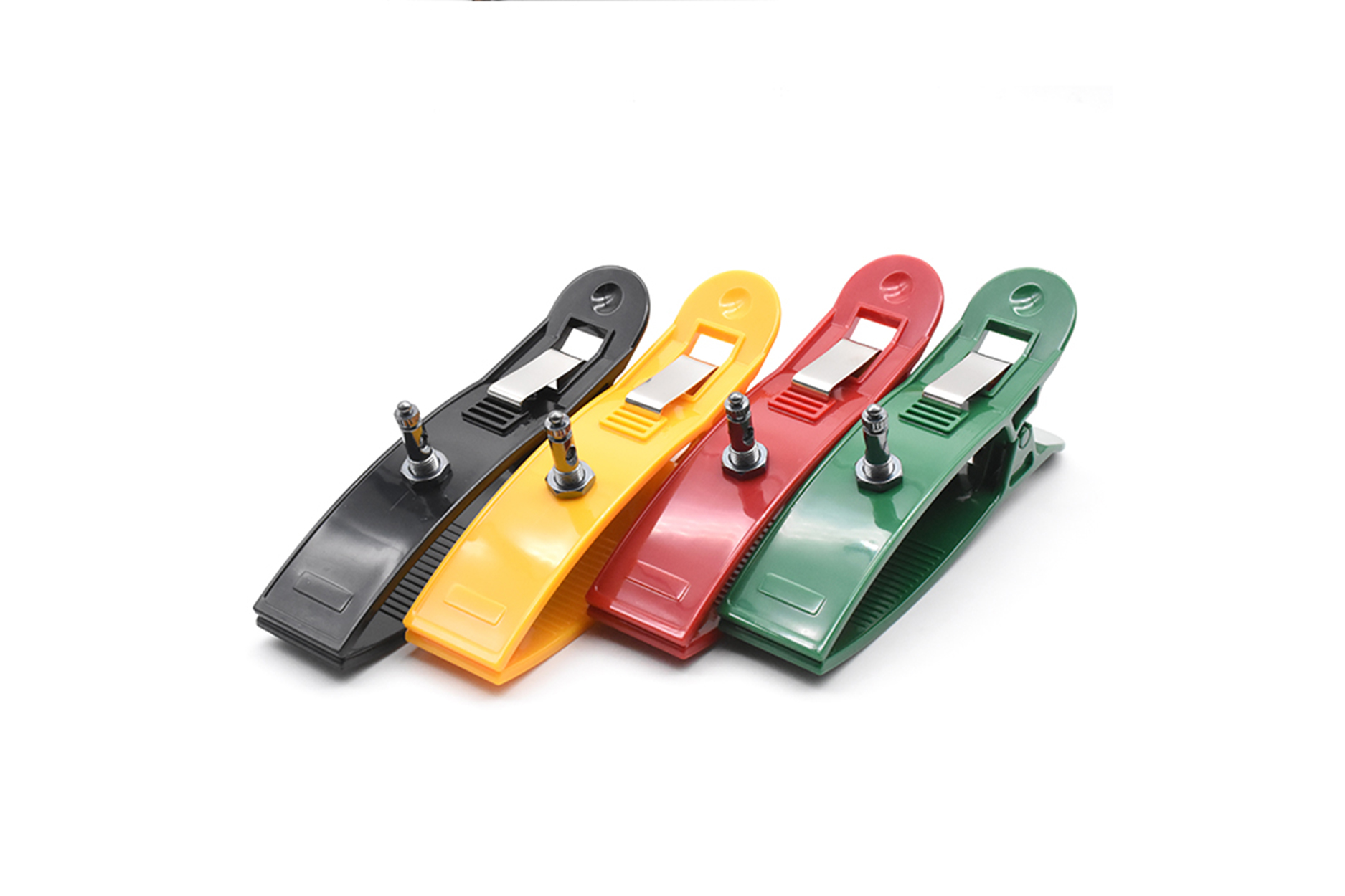 Limb clamp ECG electrodes, adult, set of 4