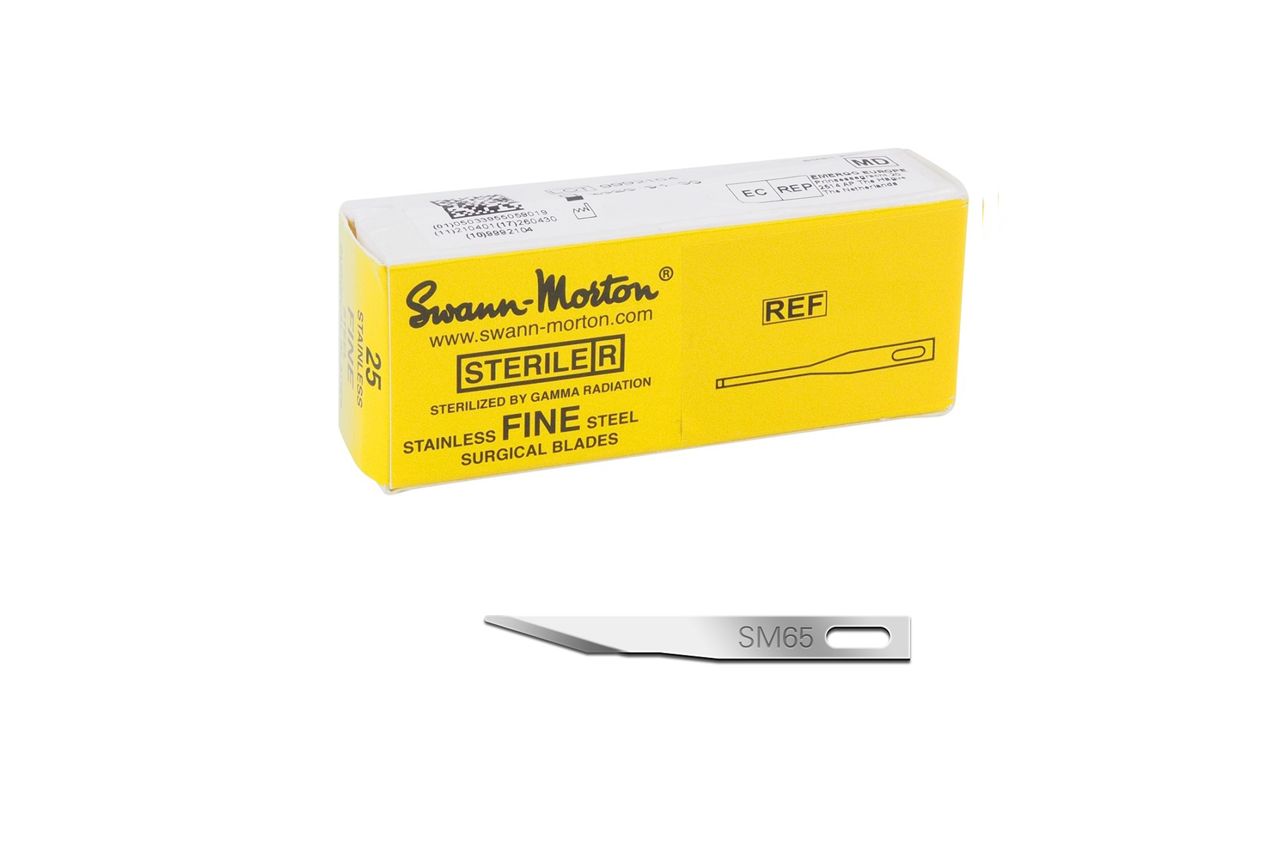 Swann Morton Sterile SM Fine blades SM65 (5905)