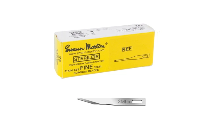 Swann Morton Sterile SM Fine blades SM65 (5905)