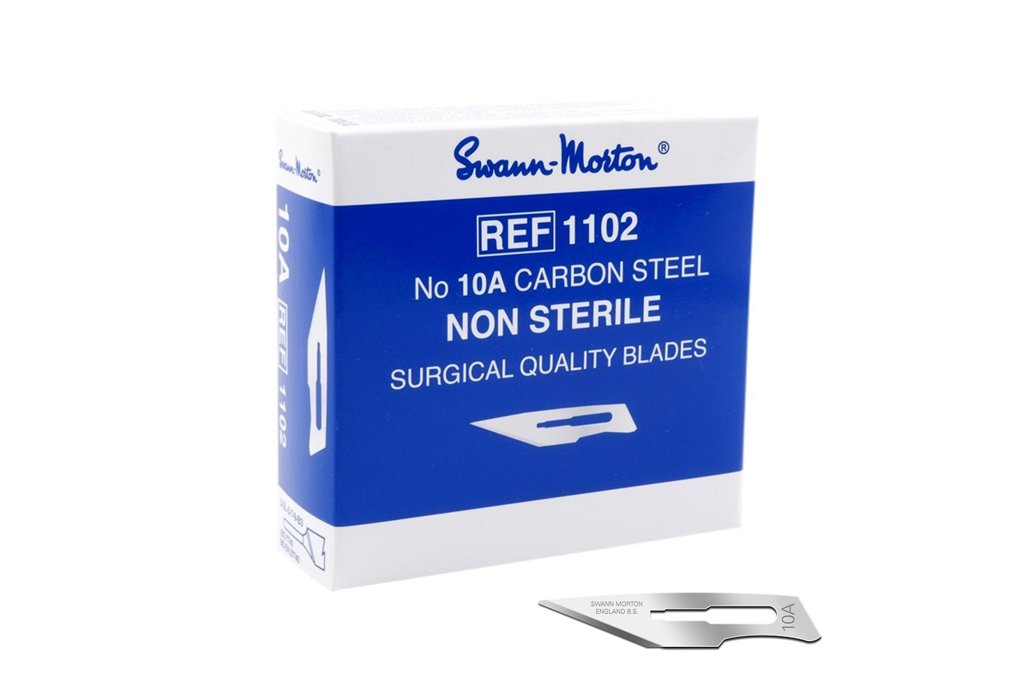 Swann Morton Carbon Non Sterile mesjes nr. 10A (1102)