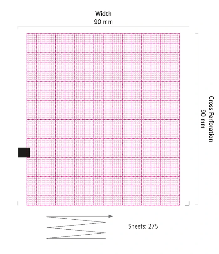 ECG paper for Schiller Schiller AT-1/SP-1 (2.157056 / 290046)