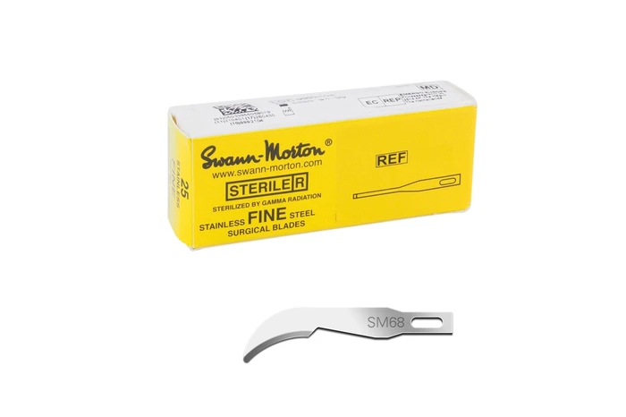 Swann Morton Sterile SM Fine blades SM68 (5908)