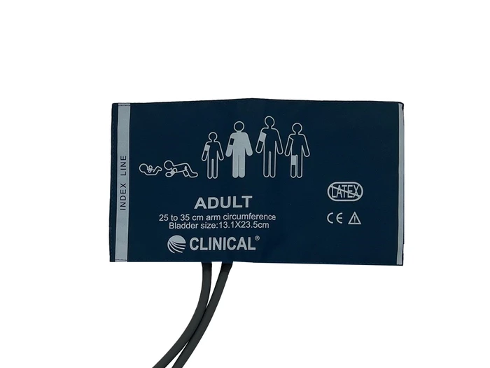 Clinical Reusable Blood Pressure Cuff 25-35 cm, single tube (Adult)