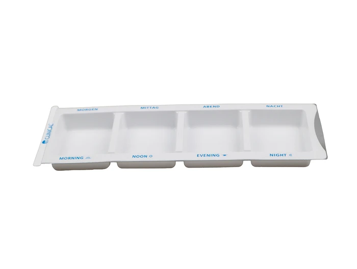 Clinical disposable medicatie dispenser XL wit (190 stuks)