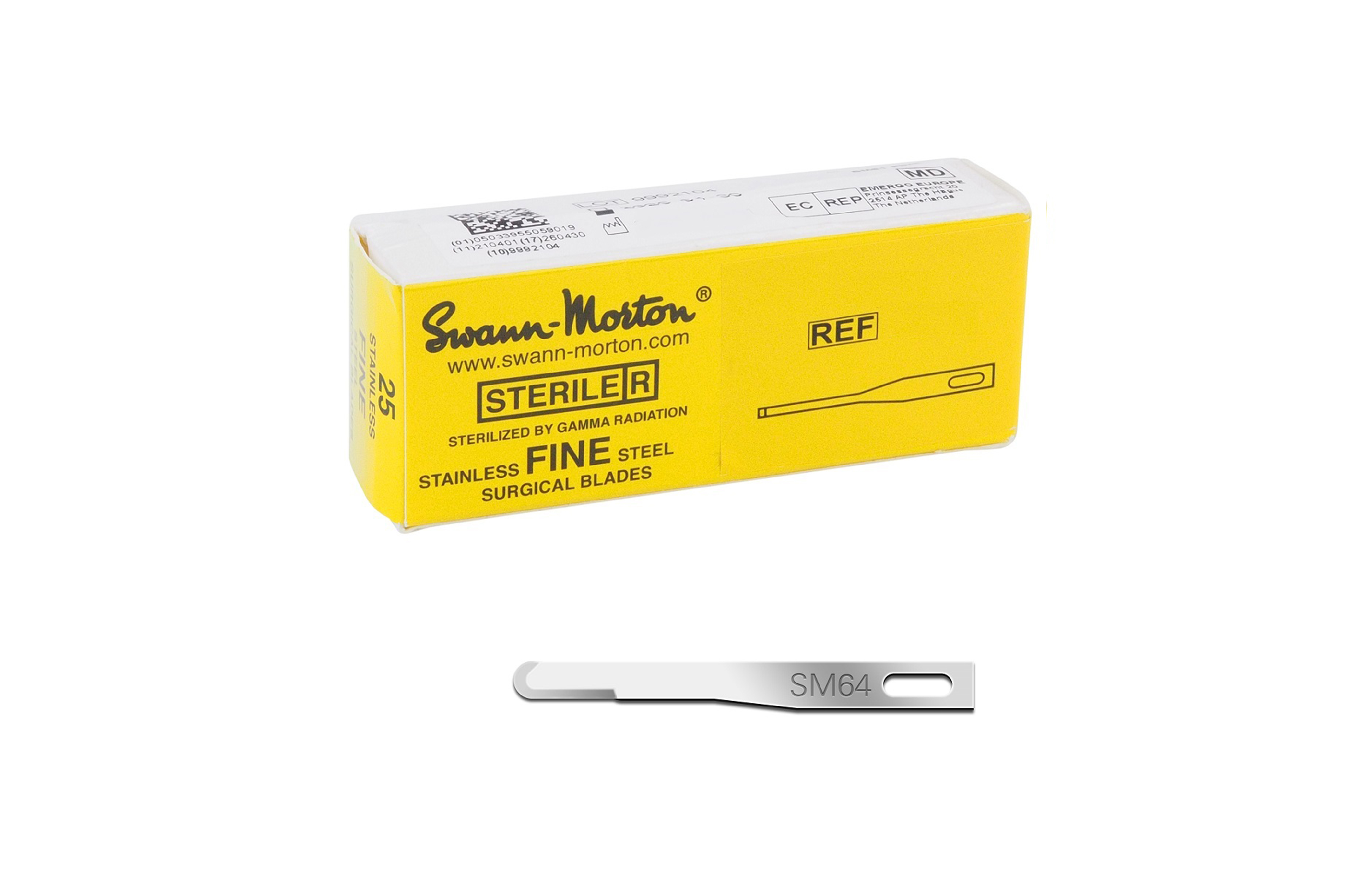 Swann Morton Sterile SM Fine blades SM64 (5904)