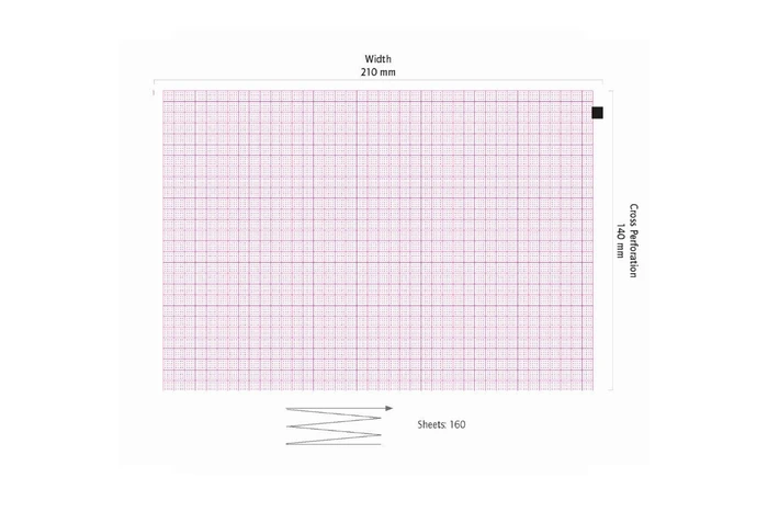 ECG paper for Schiller AT-10+/AT-110