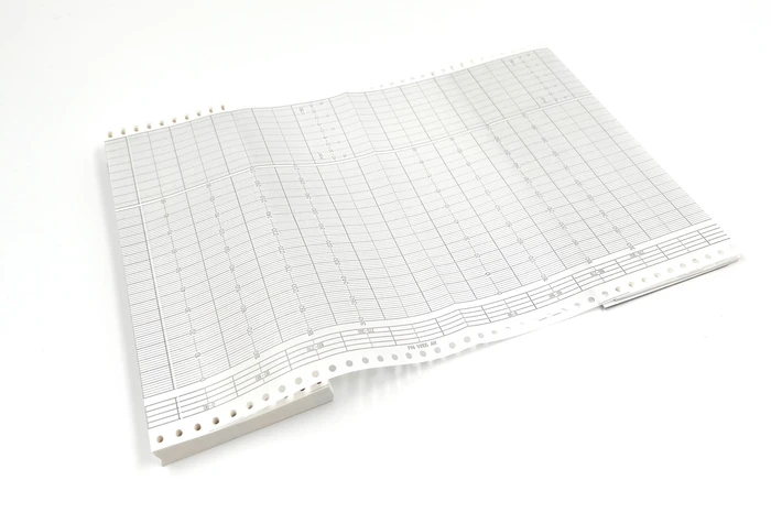 Registratiepapier (Waxpapier) vouwboek voor Yokogawa V8105AH 200mm x 20m