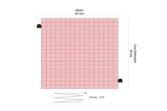 ECG paper for Zoll M-Series