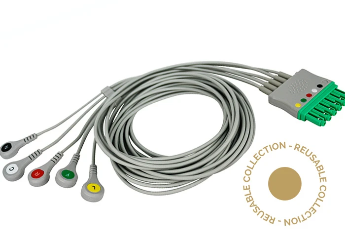 ECG patient cables (Reusable)