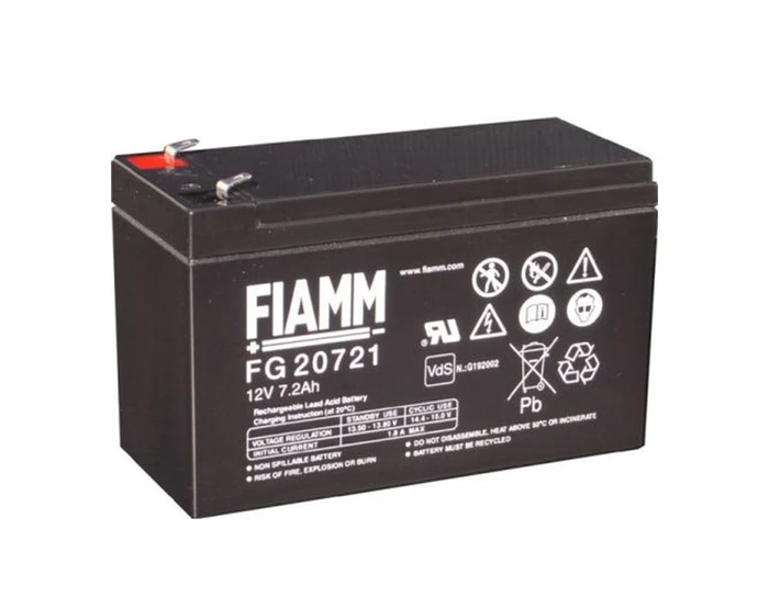 Fiamm Lead Battery FG20721 12V 7,2Ah