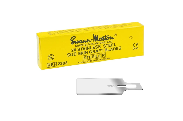 Swann Morton Sterile Skin Graft blade SGD (2203)