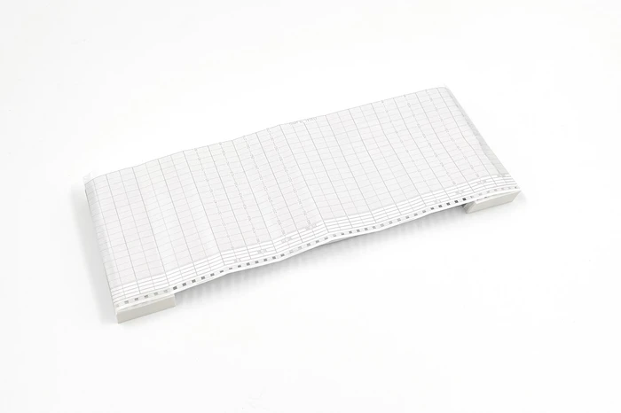 Registratiepapier (Waxpapier) vouwboek voor Yokogawa V8105AA 114mm x 16m