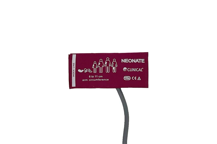 Clinical Reusable Blood Pressure Cuff 6-11 cm, single tube (Neonate)