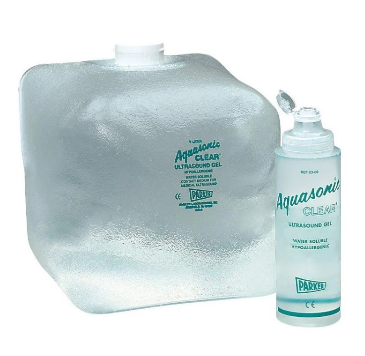Parker Aquasonic Clear ultrasound gel 5L (03-50)