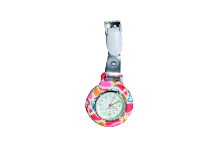 Nurse clip watch silicone