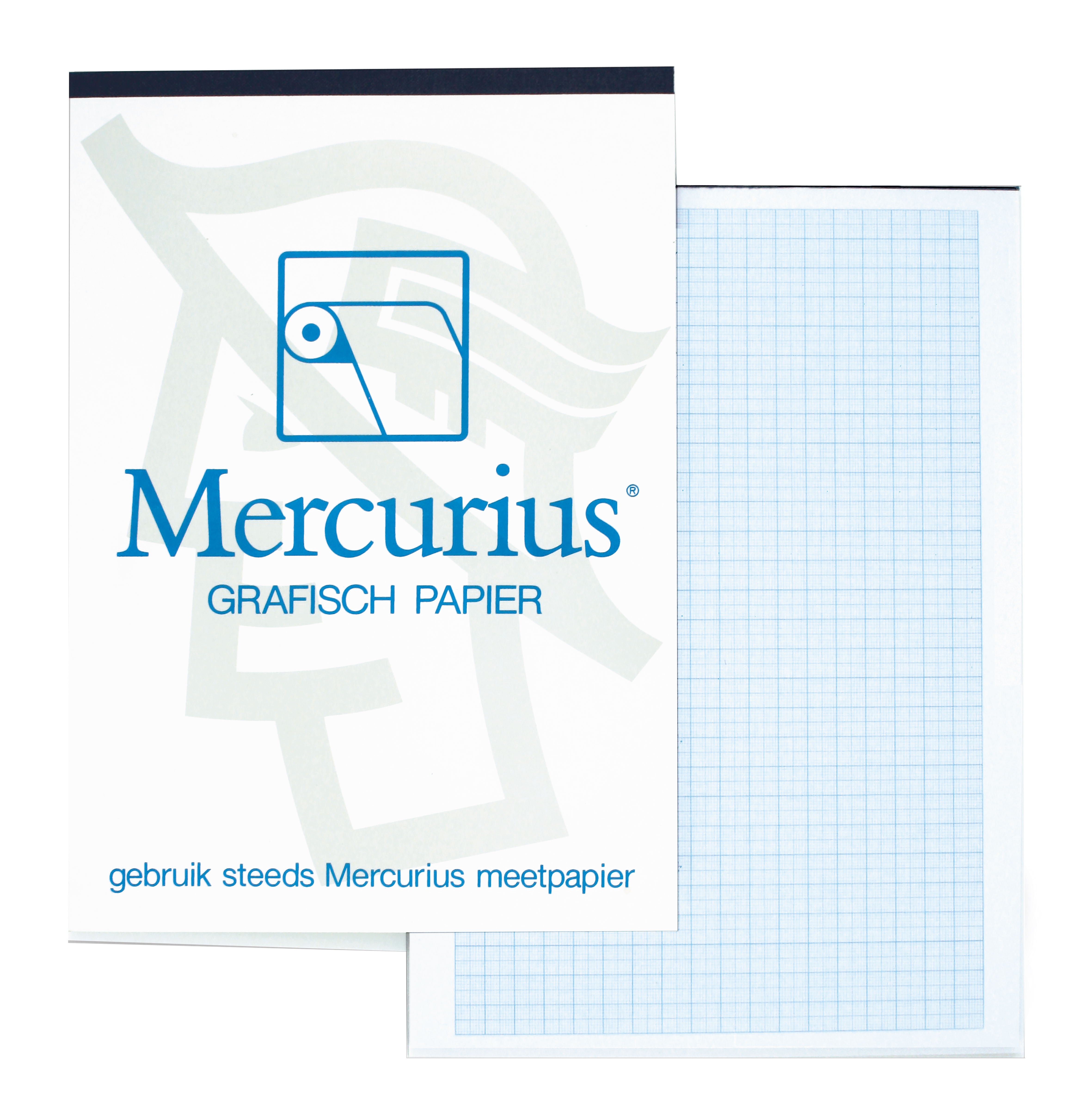 Mercurius Millimeterpapier A3 blauw (blok 50 vel)