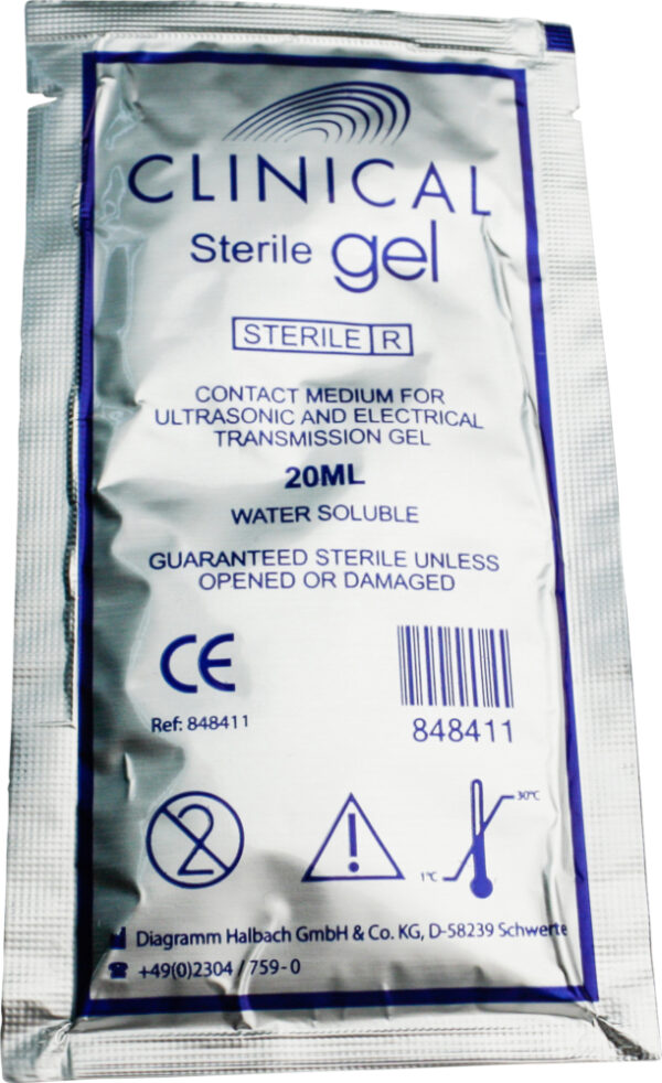 Clinical Sterile ultrasound gel 20gr
