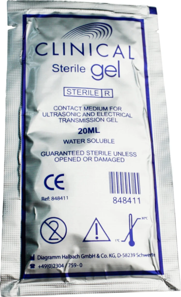 Clinical Sterile ultrasound gel 20gr