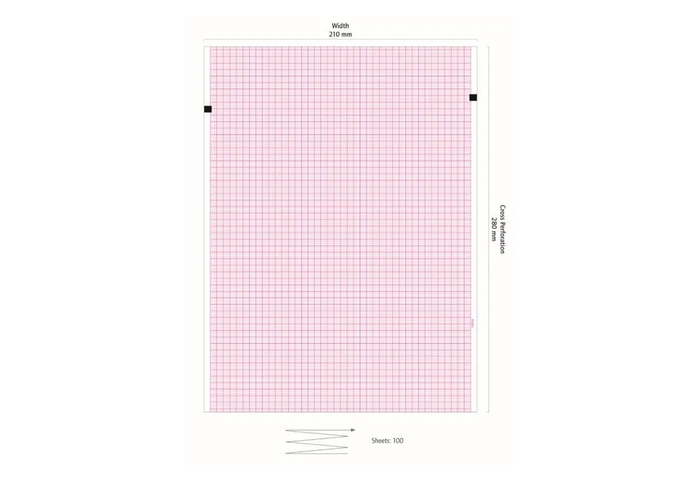 Schiller ECG papier vouwboek AT-102/AT-102+/AT-102 G2 origineel