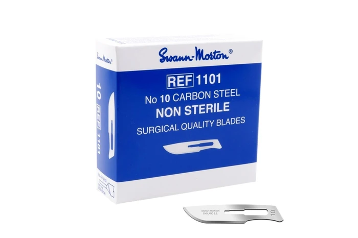 Swann Morton Carbon Steel Non Sterile mesjes Ref. 11..