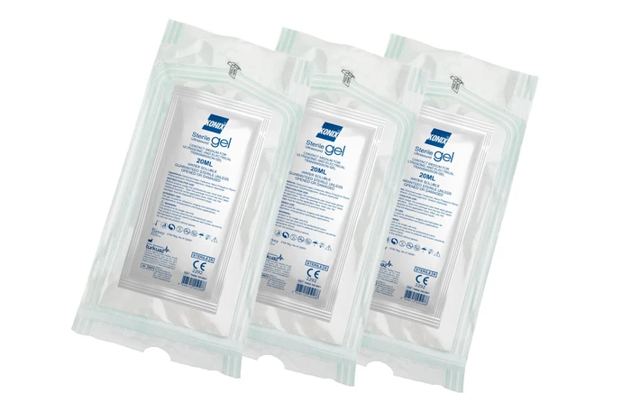 Konix Sterile ultrasound gel 20ml (48 sachets)